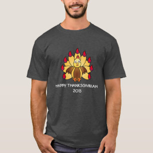 T-SHIRT THANKSGIVIKKAH HEUREUX