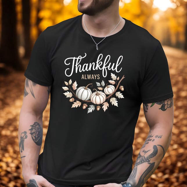 T-shirt Thanksgiving automne toujours élégant (Créateur téléchargé)