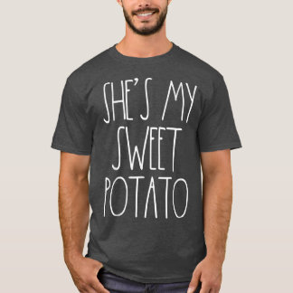 T-shirt Thanksgiving Couples Chaussures Ma Pomme De Terre