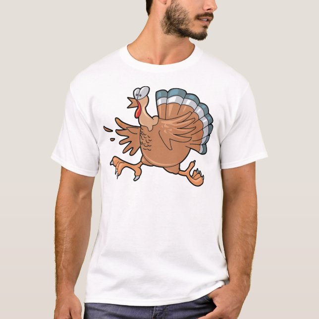 T-shirt Thanksgiving courant Turquie (Devant)