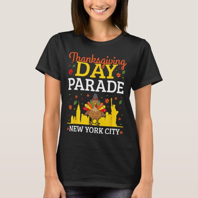 T-shirt Thanksgiving Day Parade New York (Devant)
