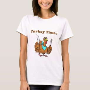T-shirt Thanksgiving drôle mignon de la Turquie