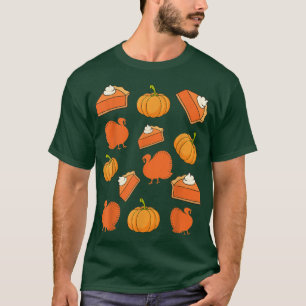 T-shirt Thanksgiving Famille Correspondant Enfants Turquie
