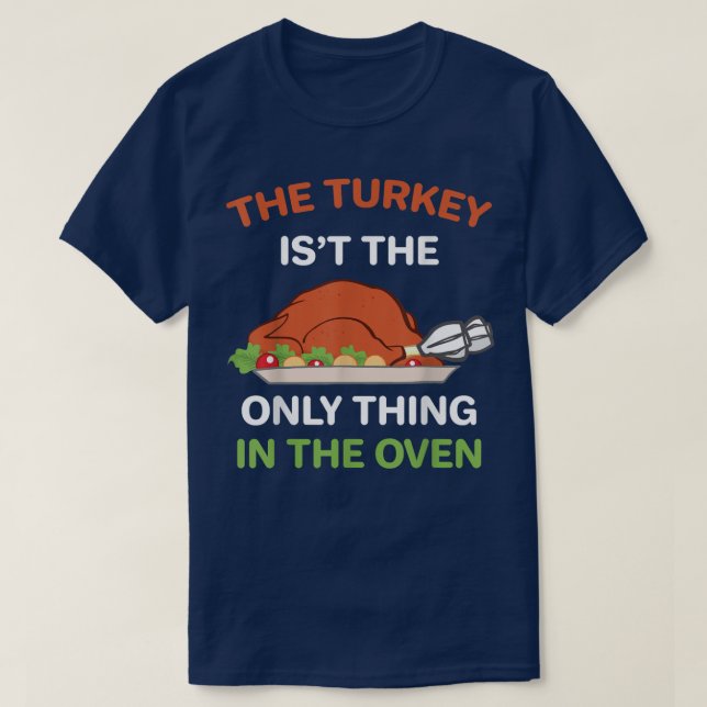 T-shirt Thanksgiving La Turquie n'est pas la seule chose (Design devant)