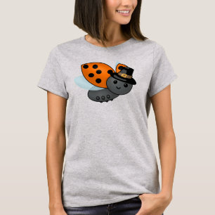 T-shirt Thanksgiving Ladybug Pilgrim