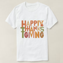 T-shirt Thanksgiving personnalisé