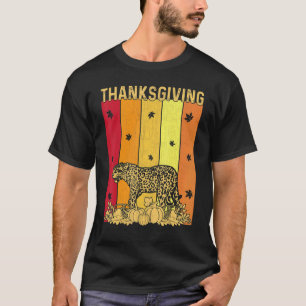 T-shirt Thanksgiving Retro Jaguar Correspondant Pajamas Fa