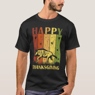 T-shirt Thanksgiving Retro Wildebeest Thanksgiving Party