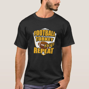 T-shirt Thanksgiving S Football Turquie Nap Tee - shirts H