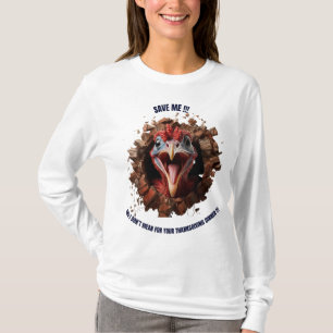T-shirt Thanksgiving, sauver ma dinde