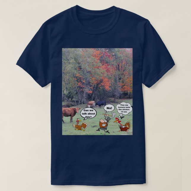 T-shirt Thanksgiving Surprise (Design devant)