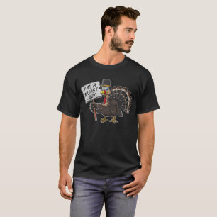 T-shirt Thanksgiving Turquie je suis un type de sein