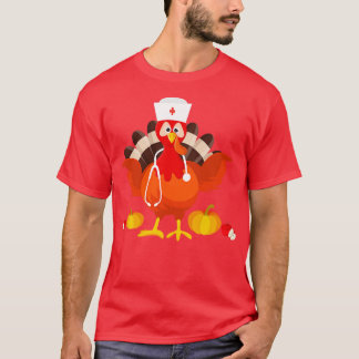 T-shirt Thanksgiving Turquie Scruter Des Trucs Pour Les Fe