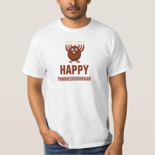 T-shirt Thanksgivukkah heureux 2013