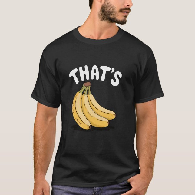 T-shirt Thatu2019s Bananes, Amoureux des fruits (Devant)