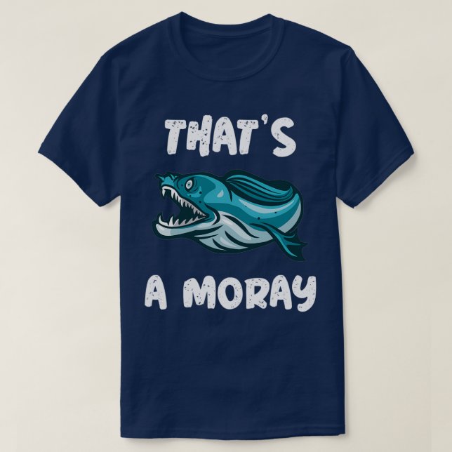 T-shirt Thatx27s Un Moray Plongée (Design devant)