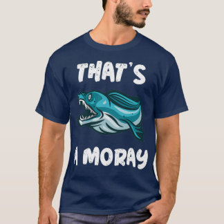 T-shirt Thatx27s Un Moray Plongée