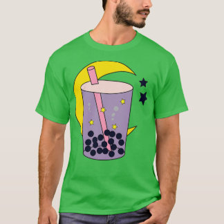 T-shirt Thé à bulle céleste