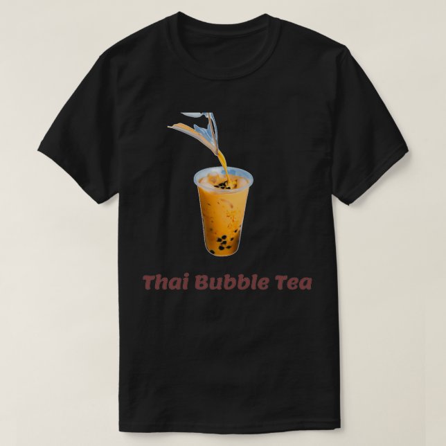 T-shirt Thé à bulle thaï 3 (Design devant)
