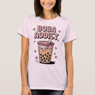 T-shirt Thé à bulles Boba Addict