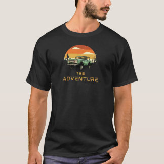 T-shirt the adventure in wild America