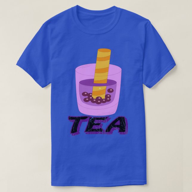 T-shirt thé au lait théBoire Boba Milk 1 (Design devant)