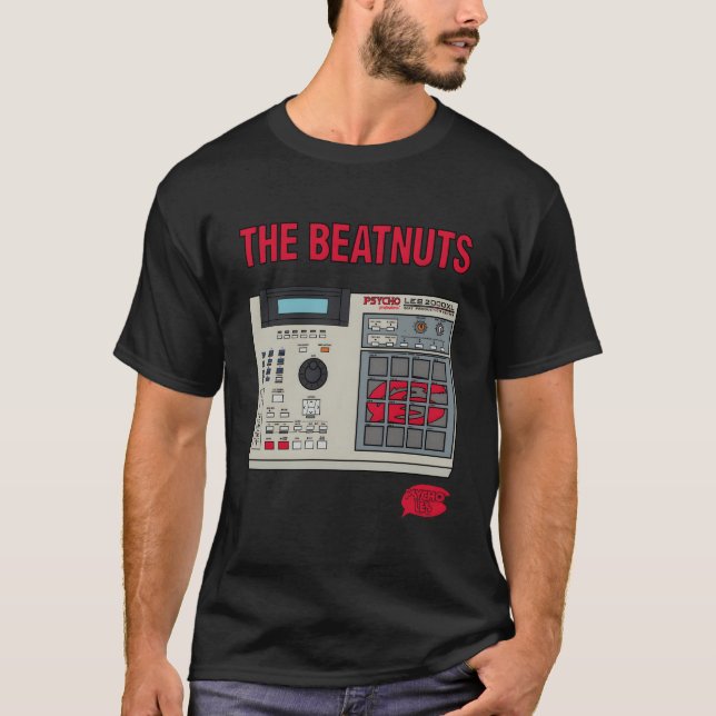 T-shirt The Beatnuts Akai Mpc 2000 Xl (Devant)