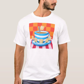 T-shirt Thé crème de crème anglaise