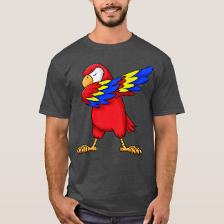 T-shirt The Dabbing Parrot  Cool Parrot Gifts Shirt Dab