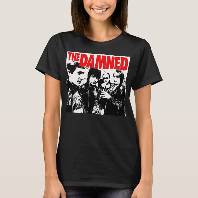 T-shirt The Damned 1977 (Devant)