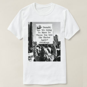 T-shirt Thé Dans Le Port (2 Côtés) - Une Chemise MisterP