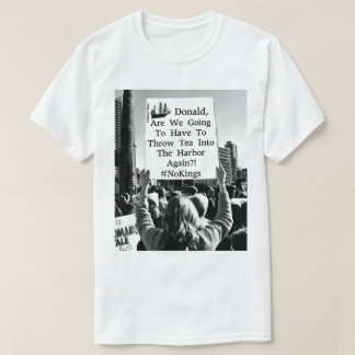 T-shirt Thé Dans Le Port (2 Côtés) - Une Chemise MisterP