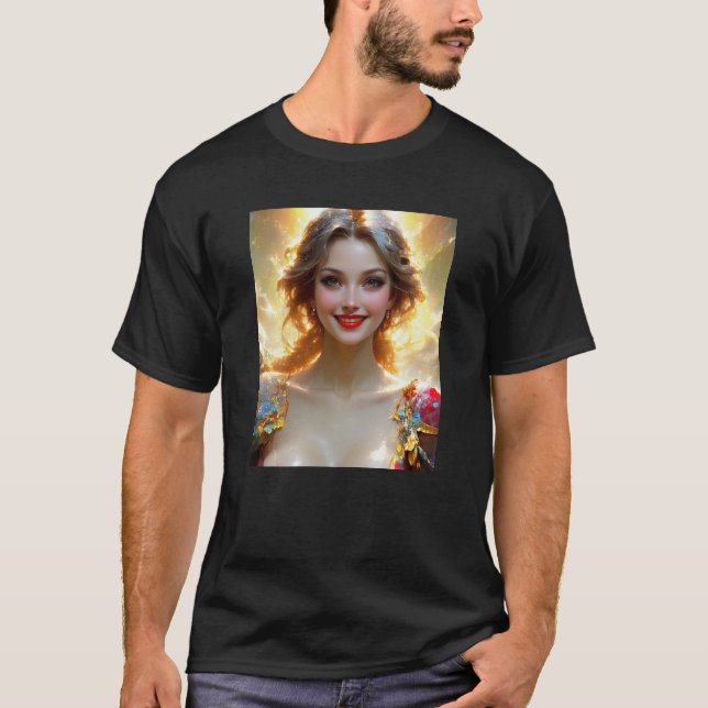T-shirt —The day the sun smiled. (Devant)