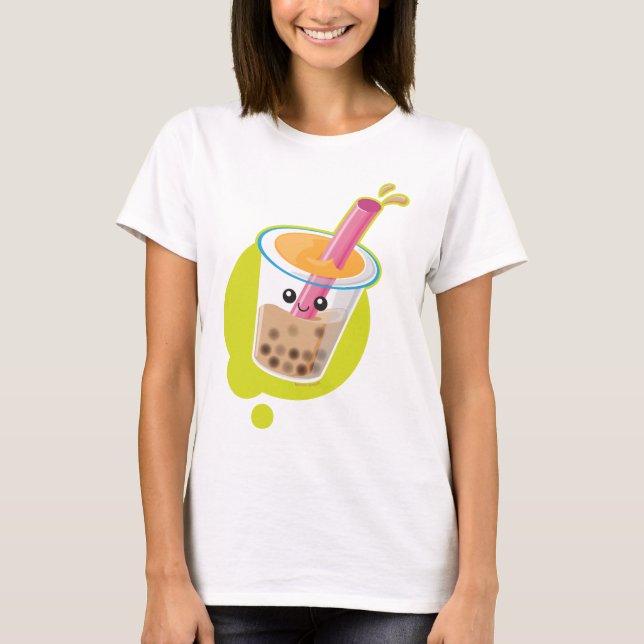T-shirt Thé de Boba (Devant)