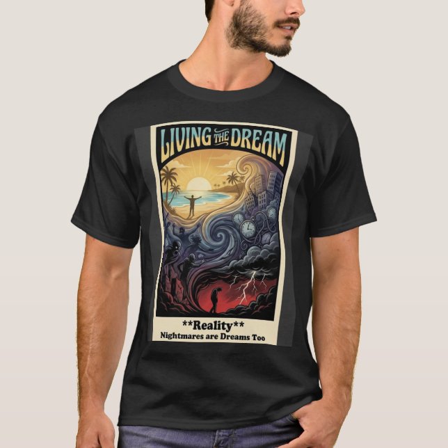 T-shirt The Dreamer's Paradox (Devant)