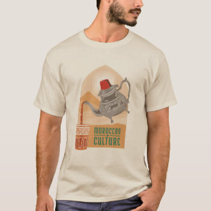T-shirt thé en barade marocain