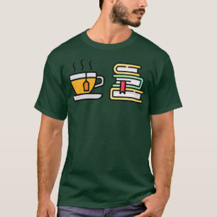 T-shirt Thé et livres