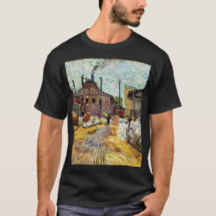 T-shirt The Factory (1887) par Vincent Van Gogh