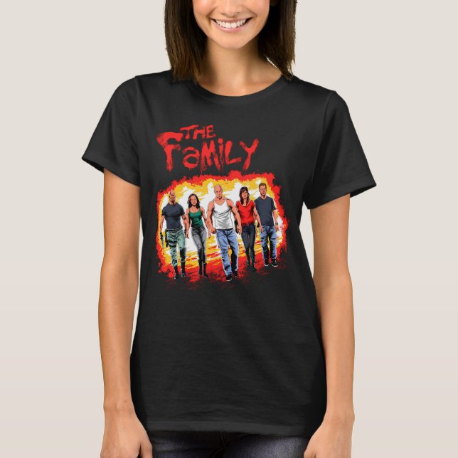 T-shirt The Family  (Devant)