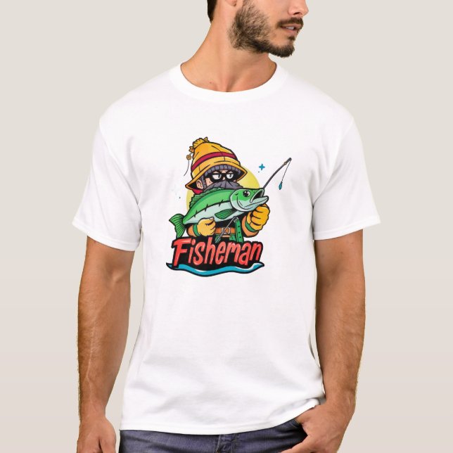 T-shirt The Fearless Fisherman (Devant)
