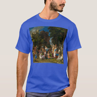 T-shirt The Feast of the Gods by Titian