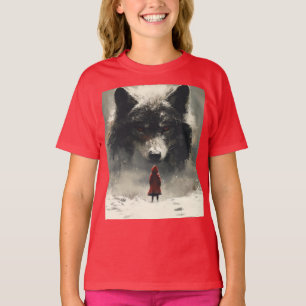 T-shirt the final batlle of little redhood