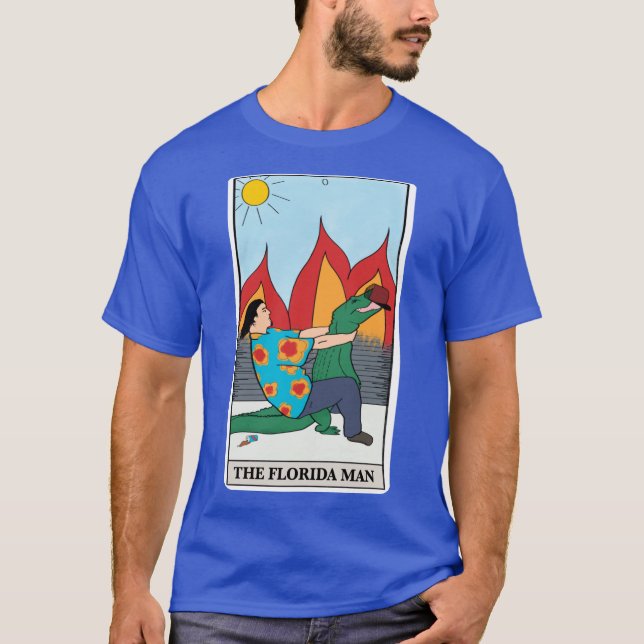 T-shirt The Florida Man Tarot d (Devant)