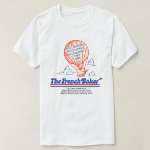 T-shirt The French Baker, Chicago, Skokie, Oakbrook