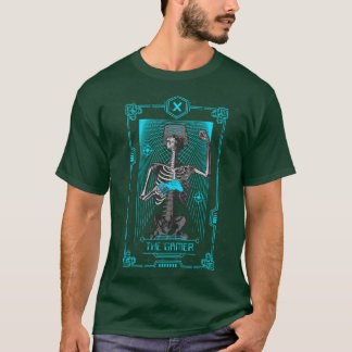 T-shirt The Gamer Xarot Card retro
