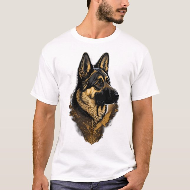 T-shirt The German Shepherd 004  (Devant)