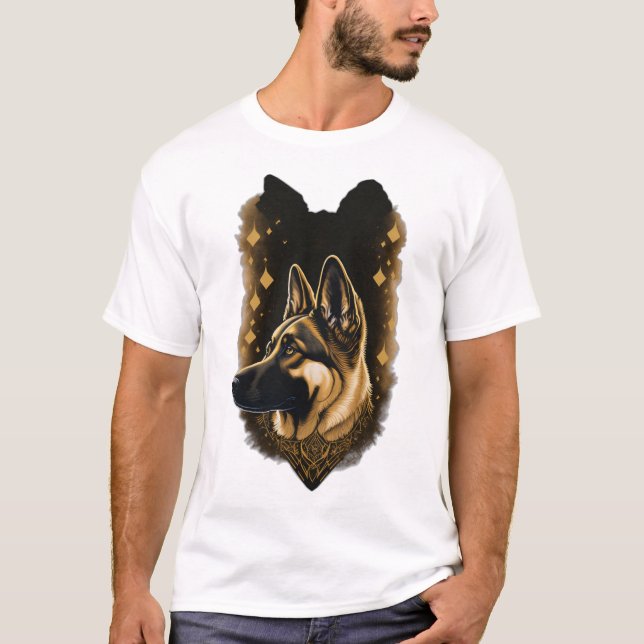 T-shirt The German Shepherd 011  (Devant)