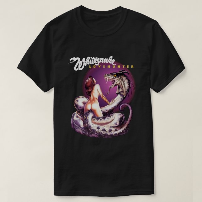 T-shirt The Girl And Snake Lovehunter (Design devant)