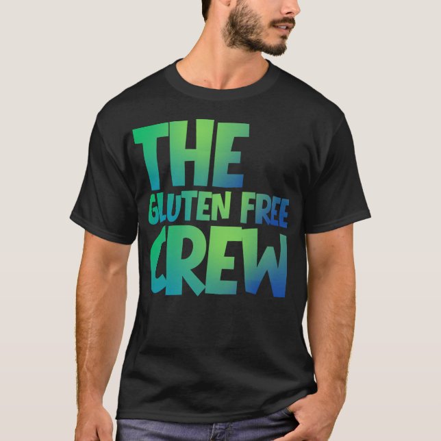 T-shirt The Gluten Free Crew (Devant)