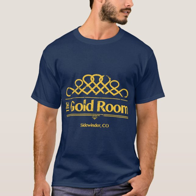 T-shirt The Gold Room (Devant)